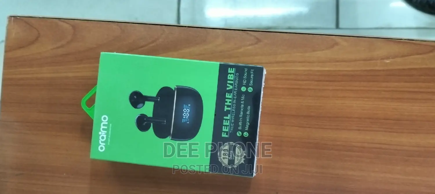 Oraimo Bluetooth Earpods Feel the Vibe