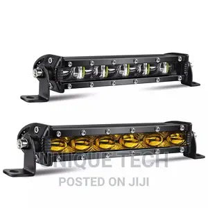 Car Fog Lights - 8 Inch 8 W 2 Pieces - White Yellow