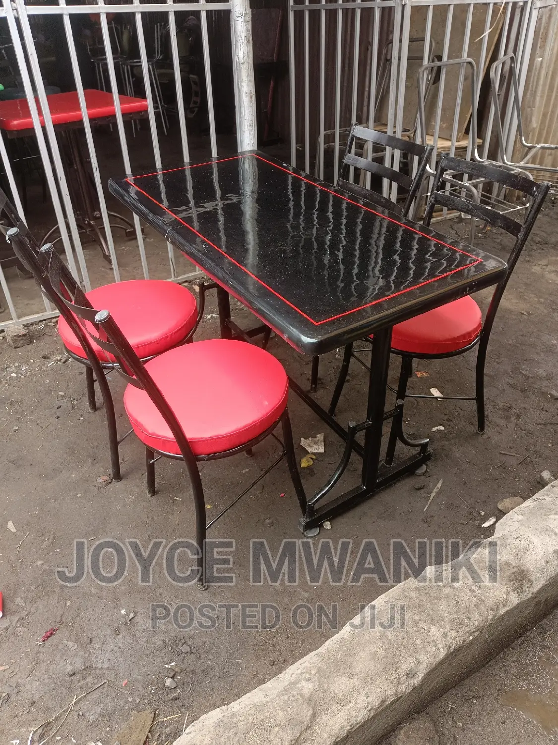 Restaurant Set With 4 by 2 Table.