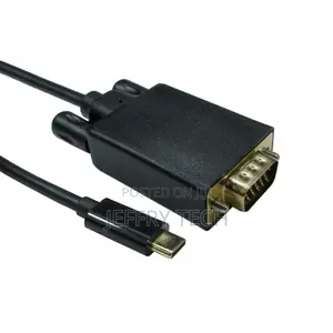 USB 3.1 Type-C Male to VGA (Male) 1920x1200 at 60hz Cable