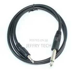 3ft 1/4inch MONO (TS) to 3.5mm Audio/Guitar Male to Male Cab