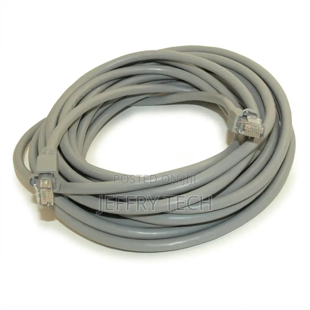 20m Cat6 Ethernet RJ45 Patch Cable Stranded Snagless Booted
