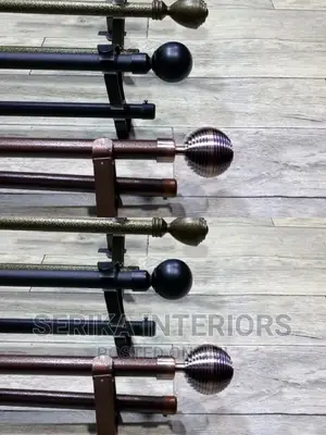 Powder Coated Jua Kali Curtain Rods Curtain Rods