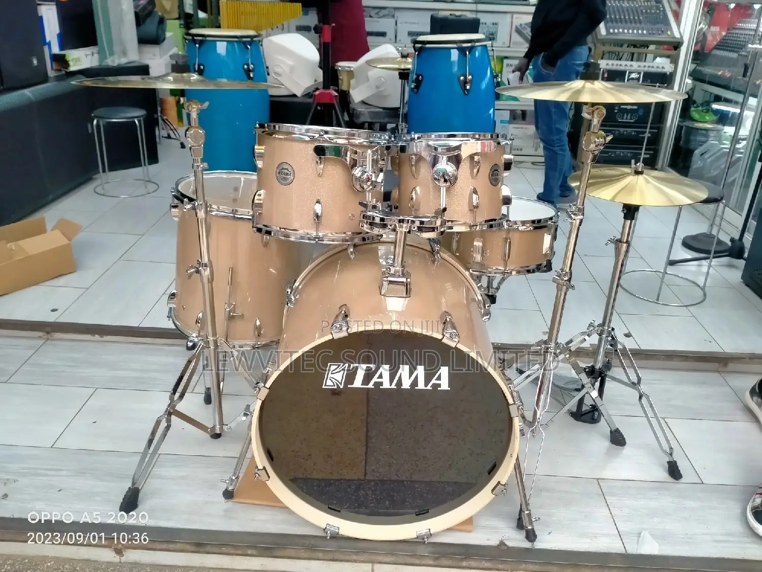 Tama Gold Drumset