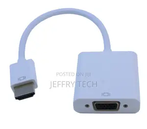 HDMI Male to VGA Female Video Converter Cable (Video and Aud