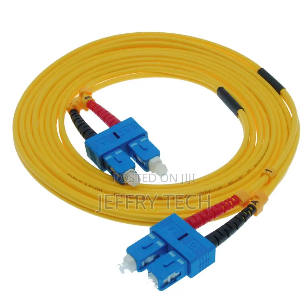 2 Meter SC/SC Single-Mode Duplex 9/125 Fiber Optic Networkin