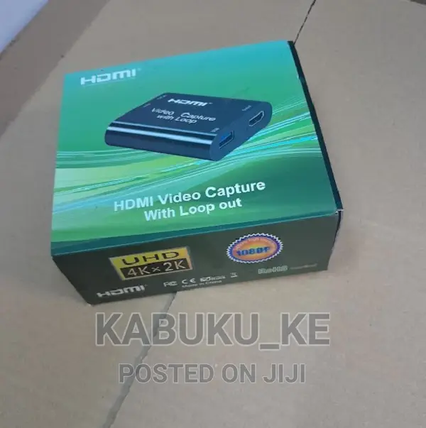 HDMI Video Capture With Loop Out-Uhd