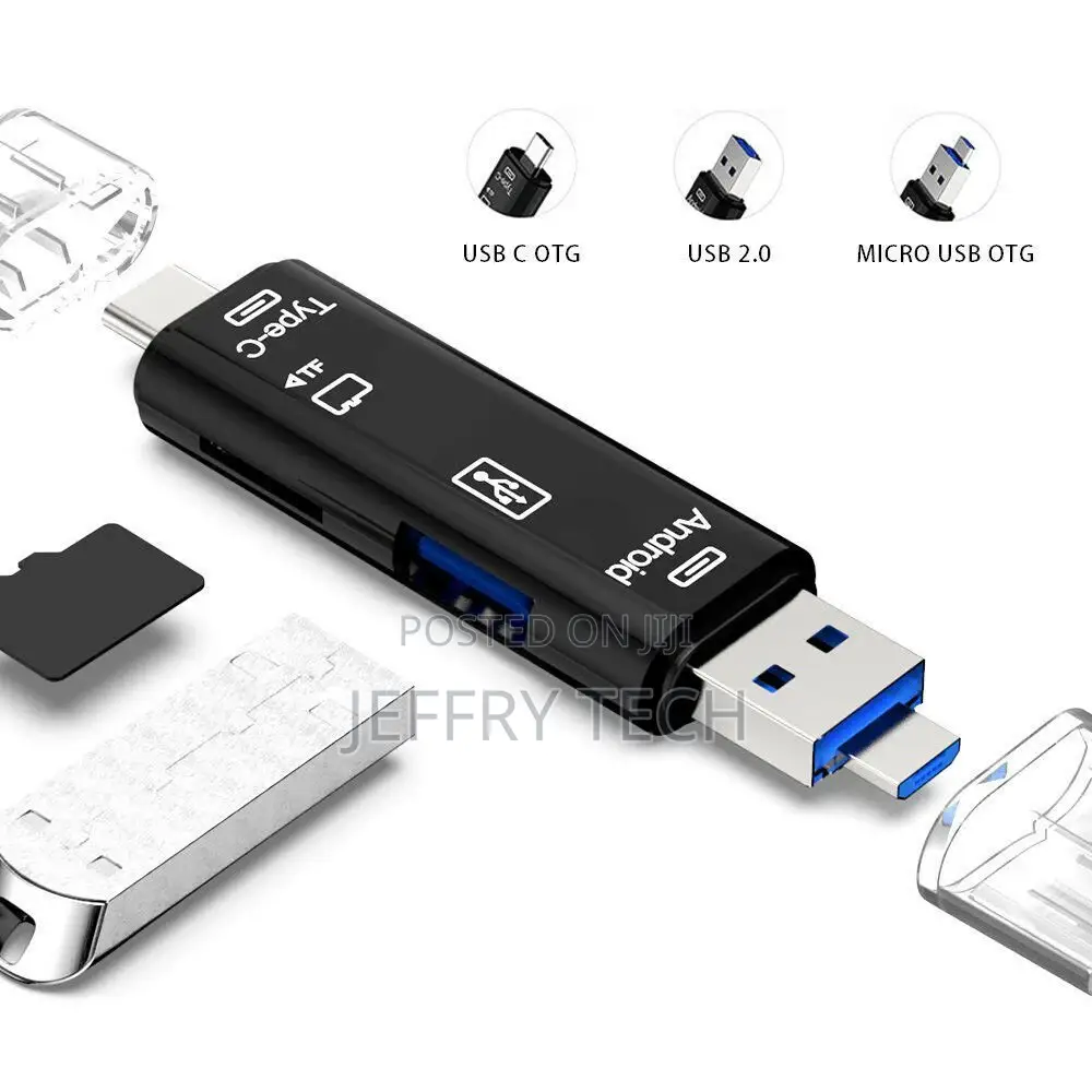 USB / USB Type C / 3.1 Micro-Usb External Micro SD Card Rea