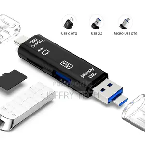 USB / USB Type C / 3.1 Micro-Usb External Micro SD Card Rea
