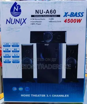 Brand New Nunix A60 4500W Multimedia Speaker System✓