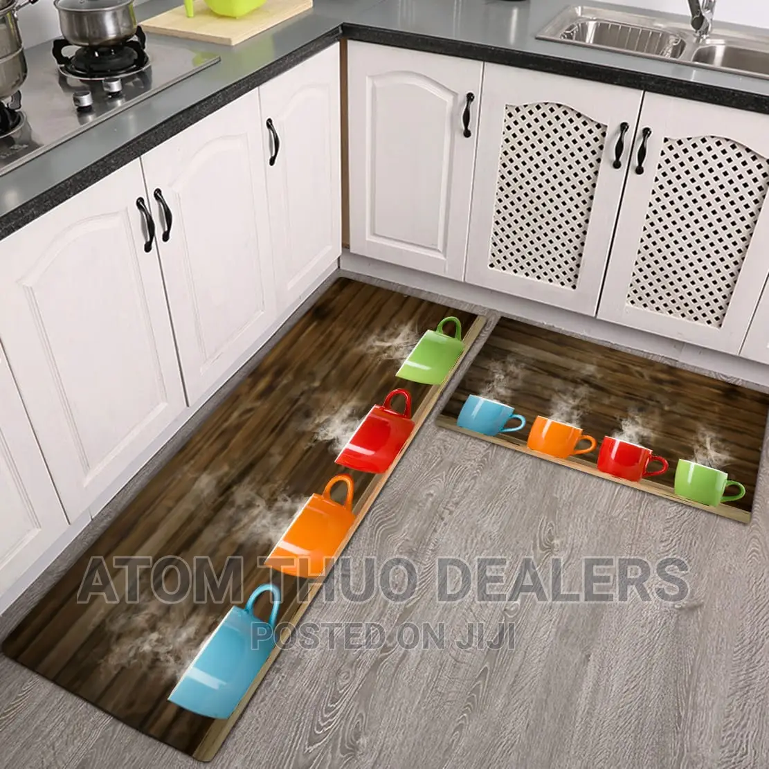 *3d Kitchen Mats*
2pcs in a Set
Sizes;
 Big Size.