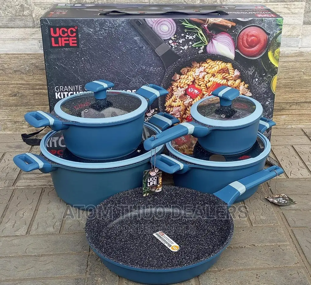 9 PCS Ucc Cookware Set 