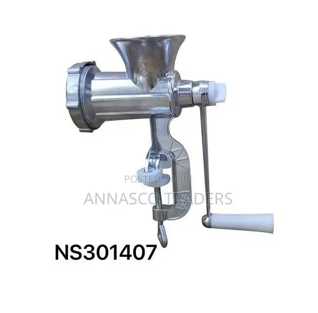 Premier 12'' Manual Meat Mincer/Meat Grinder-Silver