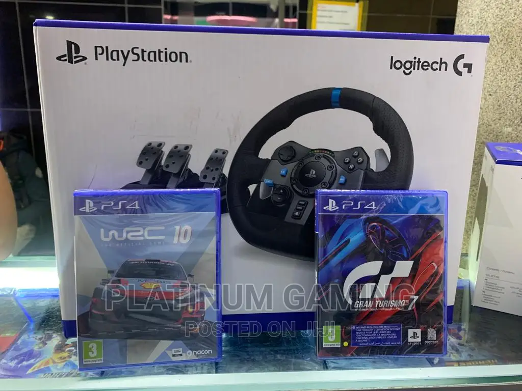 Logitech G29+Wrc 10+Gt 7
