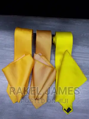 Neck Ties With Pocket Square