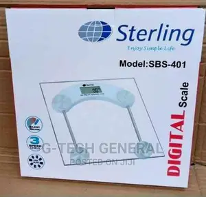Sterling High-Quality Digital Personal Weighing Scales