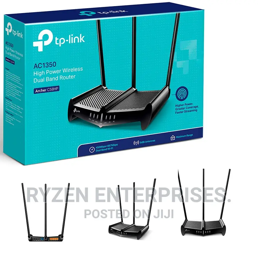 Tp-Link AC1350 Wireless Router// TL-ARCHER C58HP//