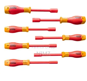 INGCO HKISD0701 7 PCS Insulated Nut Screwdriver Set