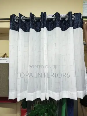Black and White Short Kitchen Curtains Kitchen Curtains