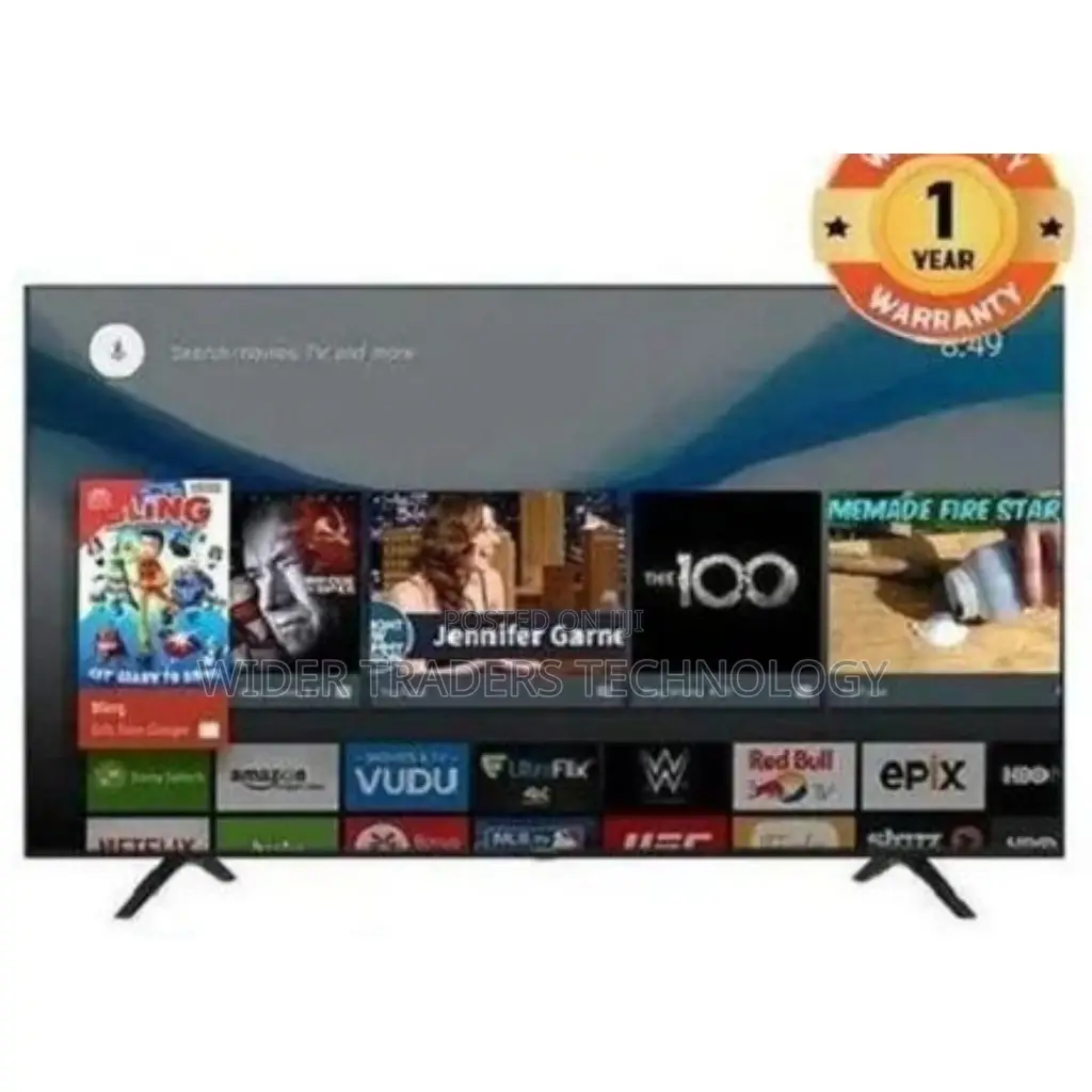 Amtec 43" Inches Smart Android Full Hd Frameless Tv-