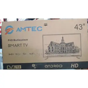 Amtec 43" Inches Smart Android Full Hd Frameless Tv-