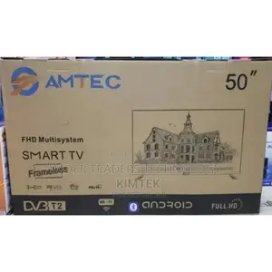 Amtec 50" Inches Smart Android Full HD Frameless Tv-