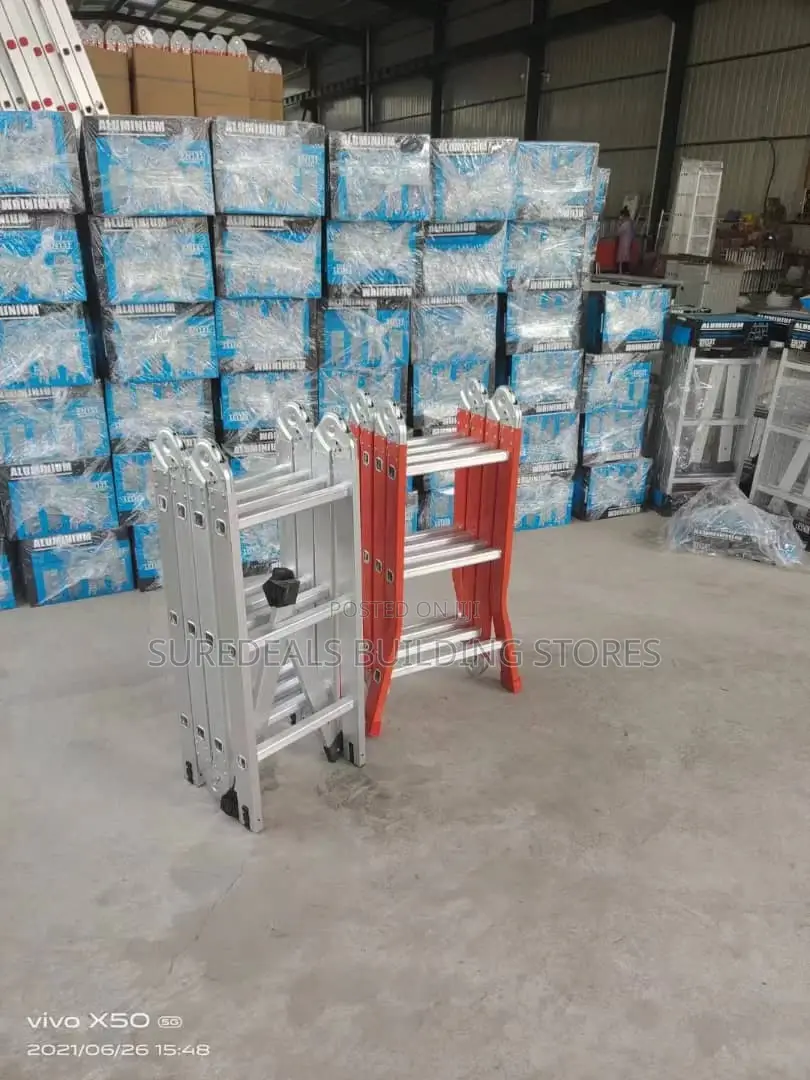 3*4(12ft) Fibreglass Multipurpose Ladder