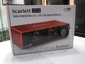 Scarlett 2i2 3rd Generation Soundcard