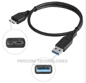 30CM USB 3.0 CABLE CORD FOR for Transcend 2 TB Storejet Hard
