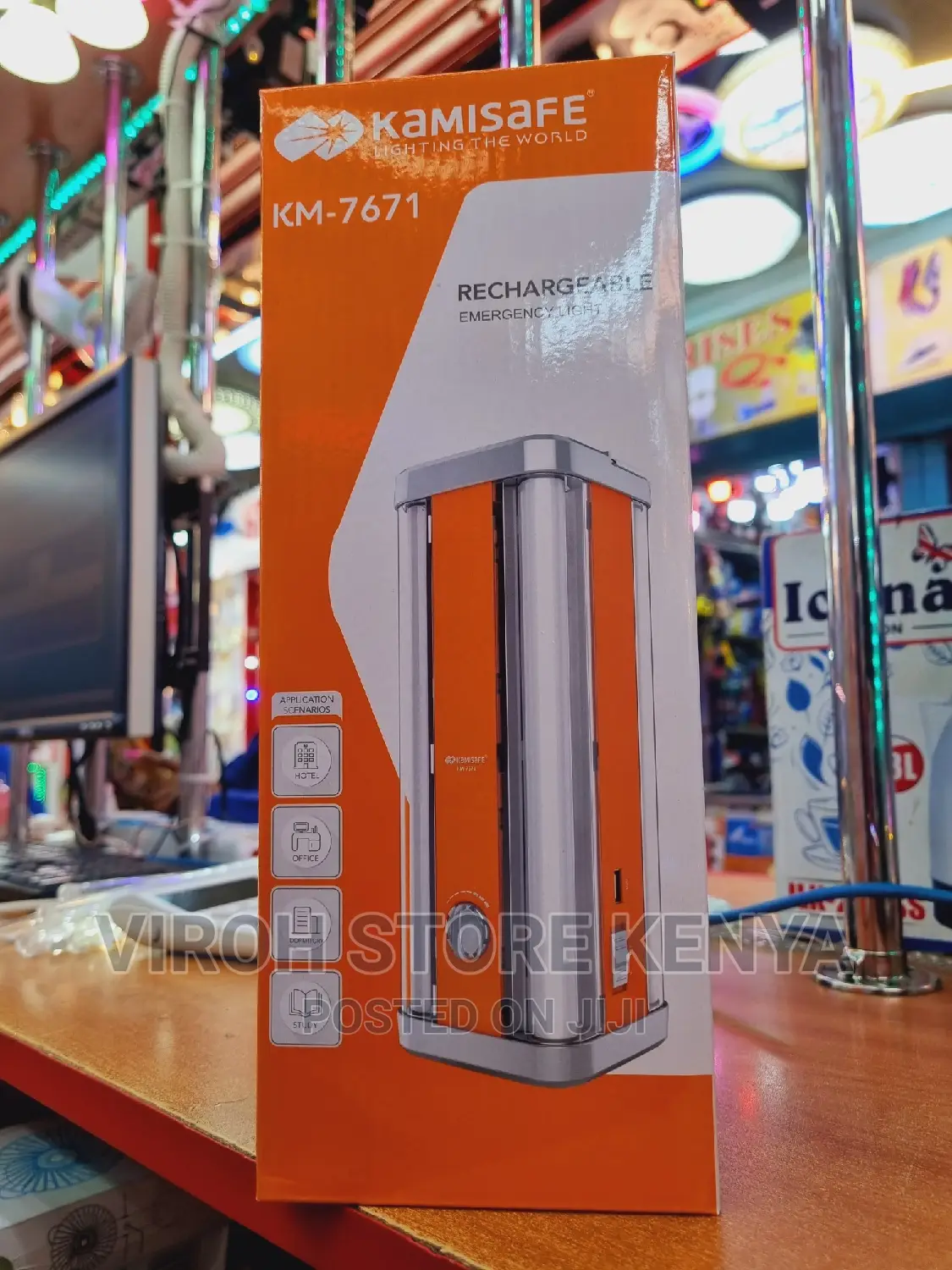Kamisafe Rechargeable Lamp Emergency Light