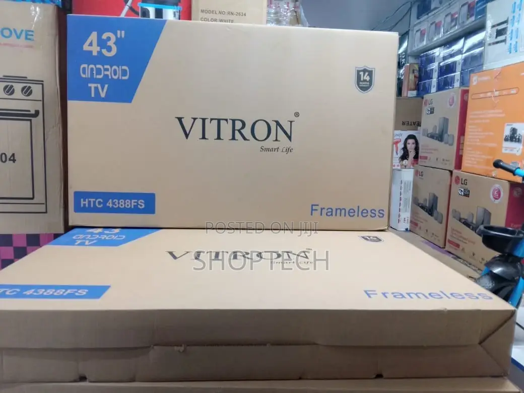 43inch Vitron Smart Android Frameless Tv