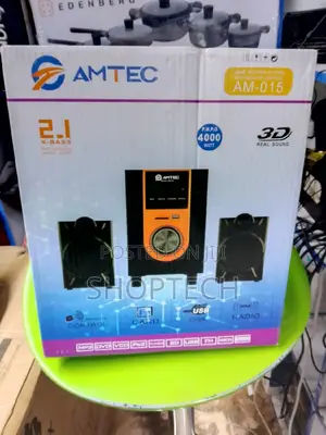 Amtec 2.1 Am-015 Home Theatre System 4000watts