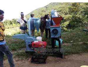 Combined Maize Huller Poshomill Diesel Powered.