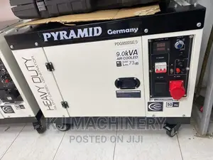 Pyramid Germany Silent Generators-9kva-3phase.