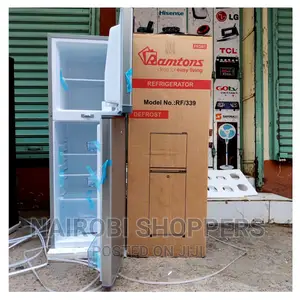 Ramtons Double Door Refrigerator 138litres