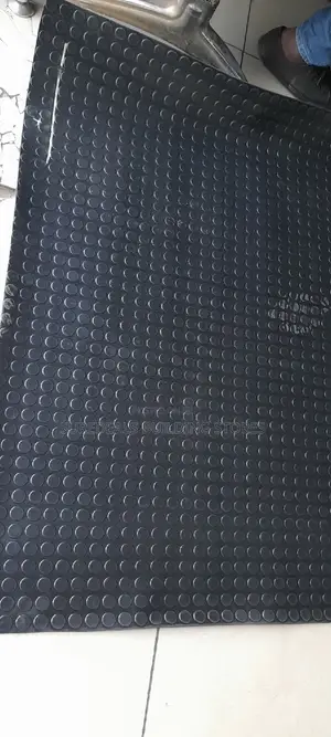 Coin Pattern Rubber Coin Mat/Sheet-Round Stunded Rubber Mat