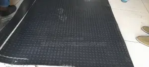 Coin Pattern Rubber Coin Mat/Sheet-Round Stunded Rubber Mat