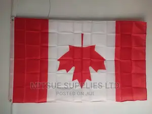 National Flag for Canada 36 by 58 Inches Polyester