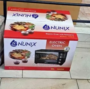 Brand New Nunix ER40-R Electric Oven With Rotisserie 1600W