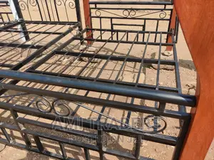 Metal Mahogany Double Decker