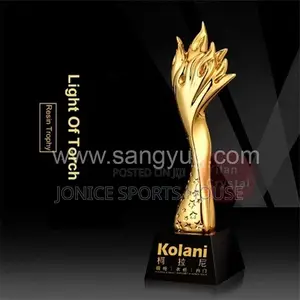 Resin Trophy Flames