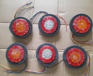 Rear/Tail Lamp Led Round for Lorry and Buses 24v.