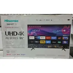 Hisense 55′′ A6 Series Uhd Smart Vidaa Tv