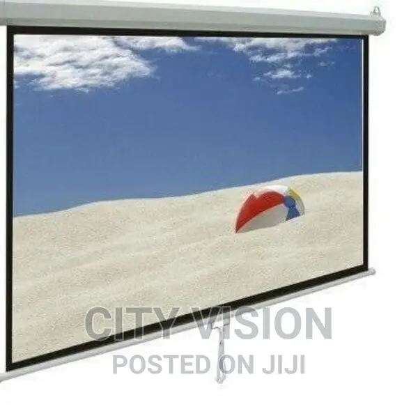 Manual Projector Screen Available