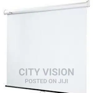 Projector Manual Screen 240×240cm Readily Available