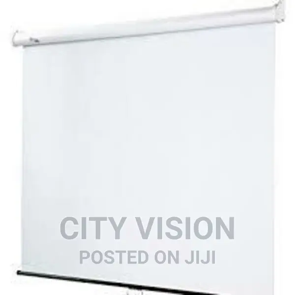 Projector Manual Screen 240×240cm Readily Available