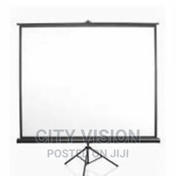 Tripod Projector Screen 145×145 Cm