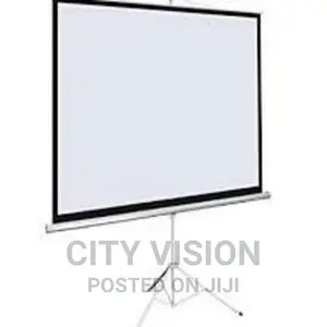 Projector Screen With Tripod Stand Available 145×145