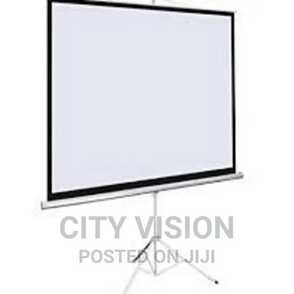 Projector Screen With Tripod Stand Available 145×145