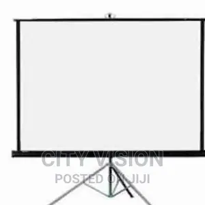 Projector Screen Available With Tripod Stand